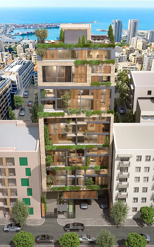 Duplex for Sale in Achrafieh–Under Constructionدوبلكس للبيع في الأشرفي