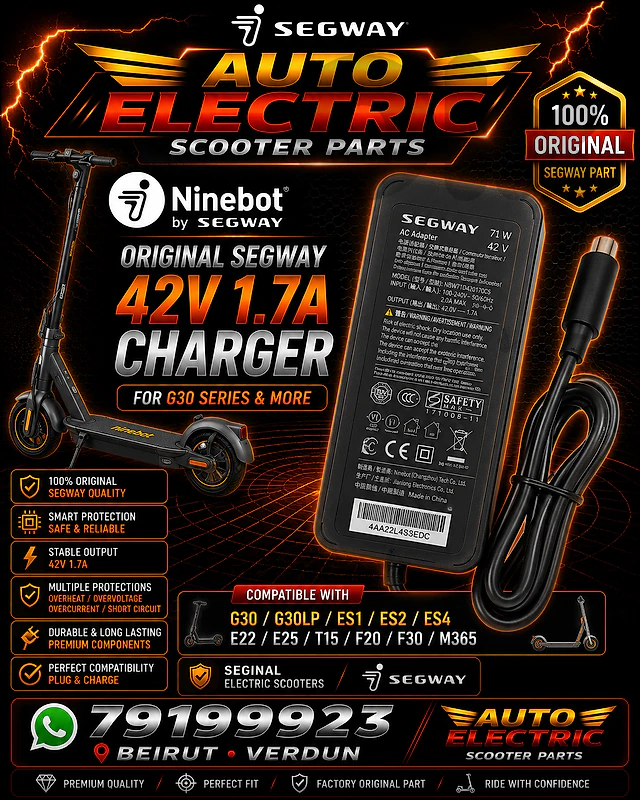 orginal Segway g30 f series es series charger