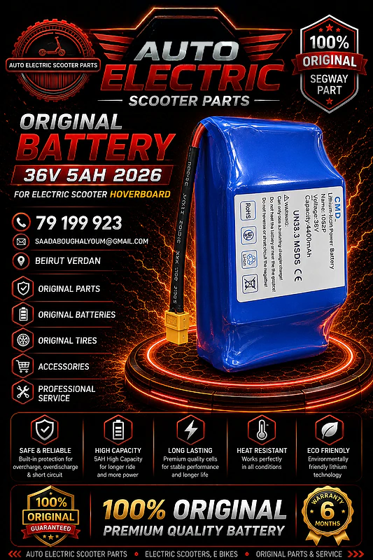 electric drift scooter hoverboard battery 5ah 36v orginal 2026