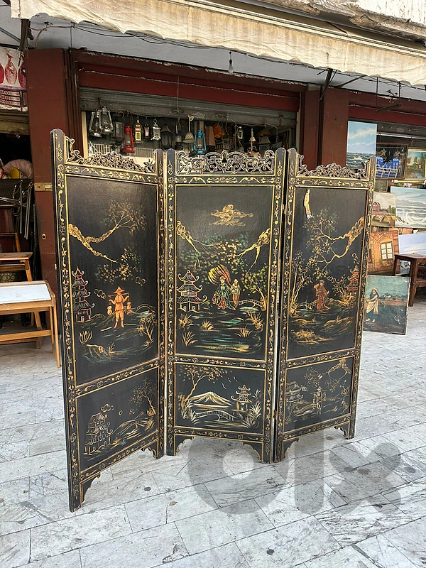 Antique chinese paravan 180cm width 170cm length