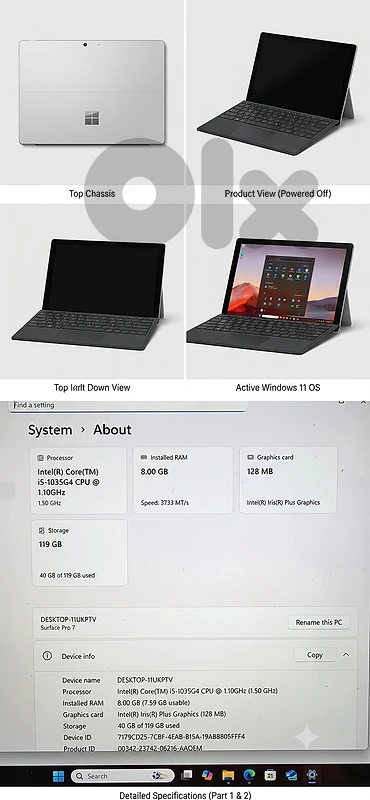 Surface pro 7 Surface pro 7