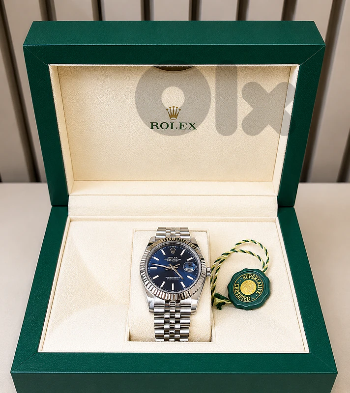 Rolex Datejust Blue Dial – Premium Replica – Jubilee Bracelet