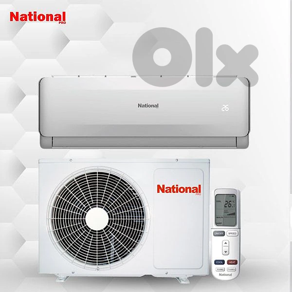 AC NATIONAL 12000BTU INVERTER مكيف ناشيونال الأصلي إنفرتر