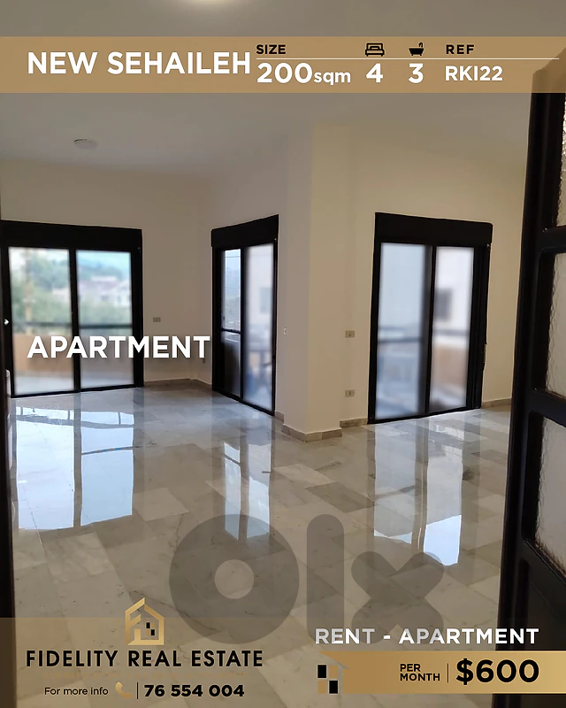 Apartment for rent in New Sehaileh RKI22 شقة للإيجار في نيو سهيلة
