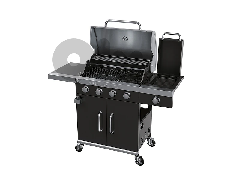 Gas barbecue with 4 cooking zones