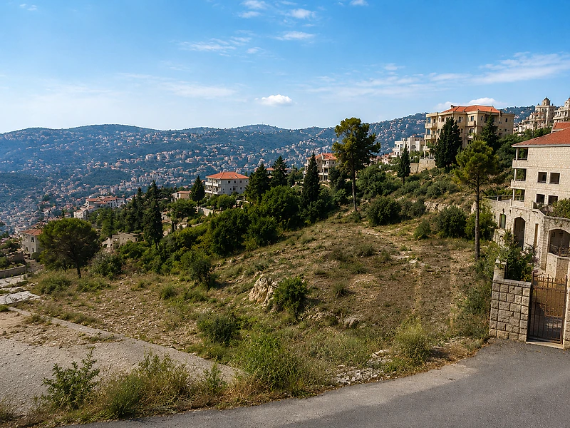 Land For Sale In Mansourieh ارض للبيع في المنصورية CPHJ37