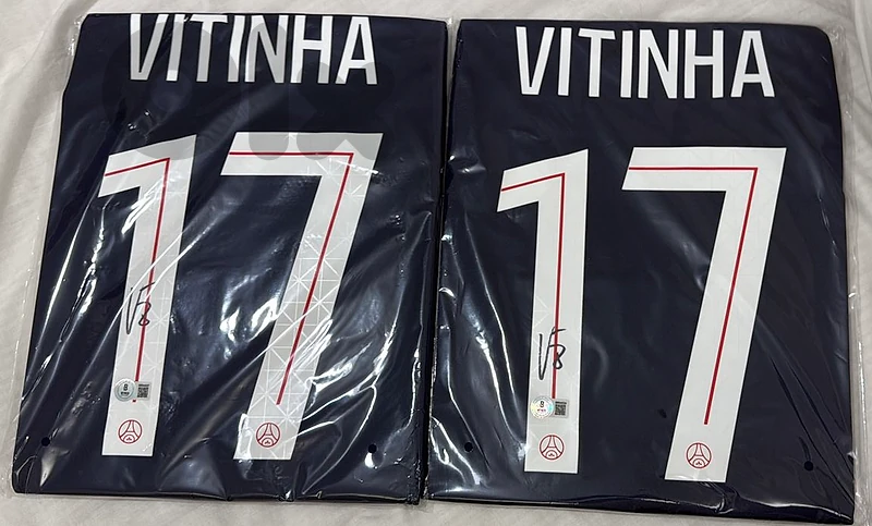 Authentic Vitinha Signed PSG 2025/26 Jersey – Icons.com COA