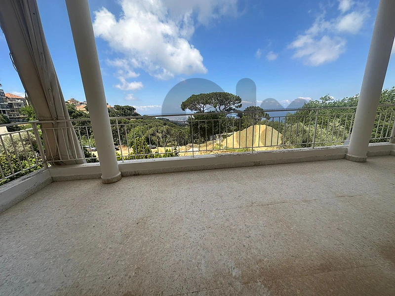 Prime location | Apartment for rent in Broumana | Sea view