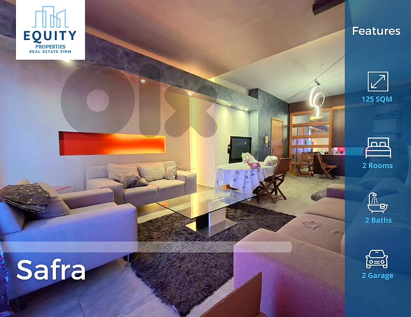 Furnished 125 SQM Apartment For Rent In Safra شقة للإيجار #HS533135