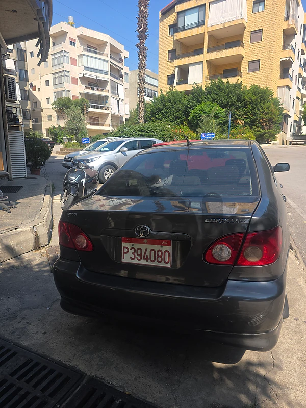 Toyota Corolla 2007 Toyota corola mod 2007 vites for sal nomra 7amra ajar Toyota Corolla 2007 Toyota corola mod 2007 vites for sal nomra 7amra ajar