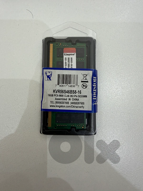 RAM 16 GB DDR5 LAPTOP KINGSTON