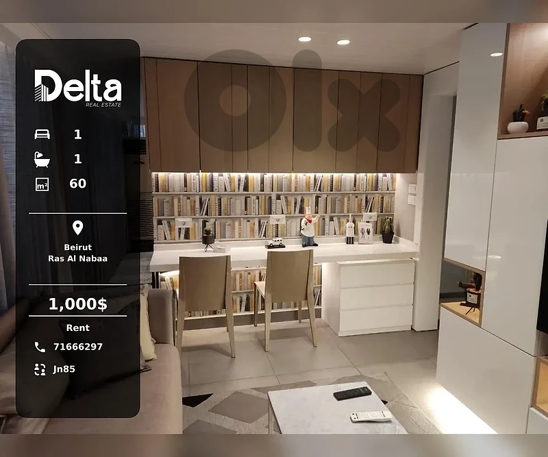 Fully Furnished Apartment for rent in Ras Al nabaa, Beirut Fully Furnished Apartment for rent in Ras Al nabaa, Beirut