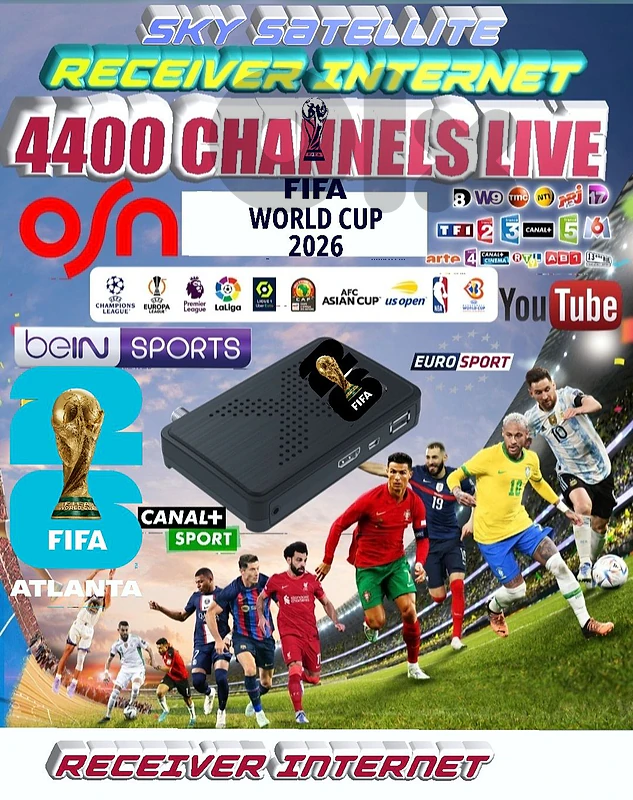 RECEIVER INTERNET B-76 FIFA WORLD CUP رسفير يعمل على إنترنت