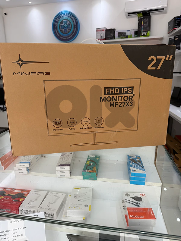 MONITOR MINIFIRE 27 INCH 100 HZ SPEAKERS FHD IPS