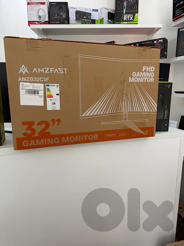 MONITOR AMAZON 32 INCH GAMING CURVED 240HZ