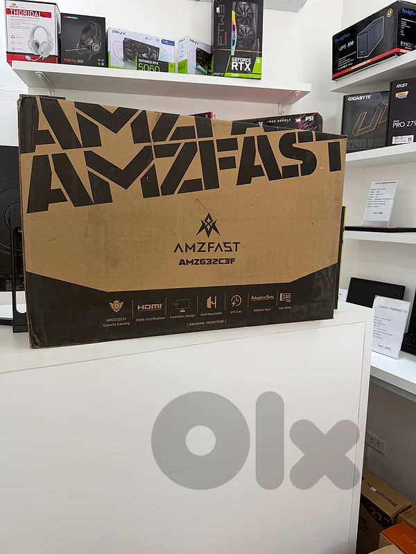 MONITOR GAMING AMZFAST 32 inch curved full hd 240 hz