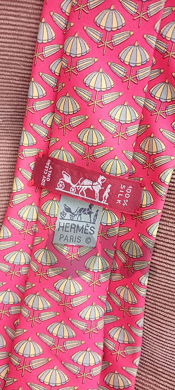 vintage Hermes tie
