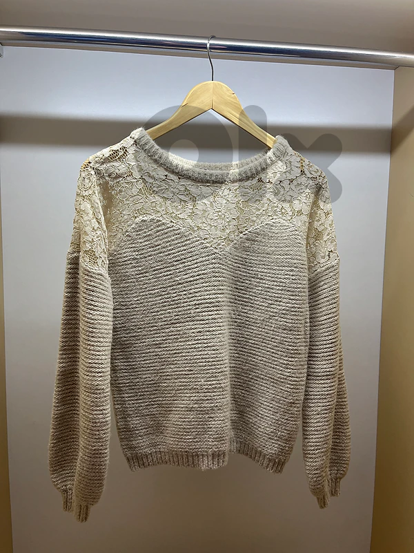 Nafnaf Beige Sweater
