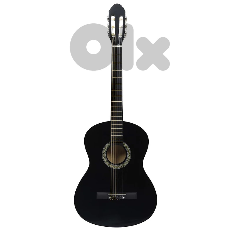 Karl Schneider Black Classical Guitar