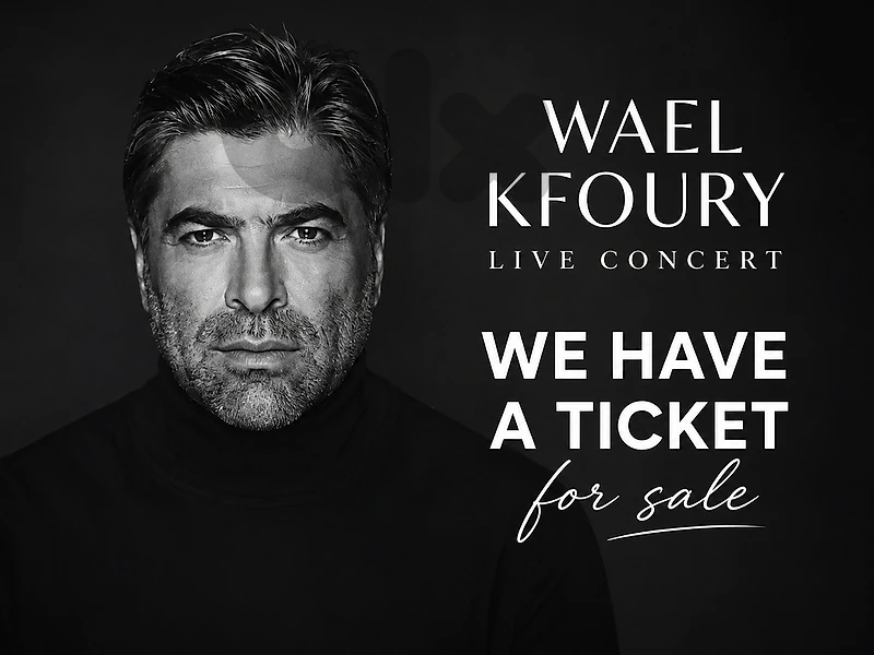 wael kfoury concert 1 august