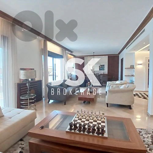 L21773 Furnished And Decorated Apartment For Sale in Naccache