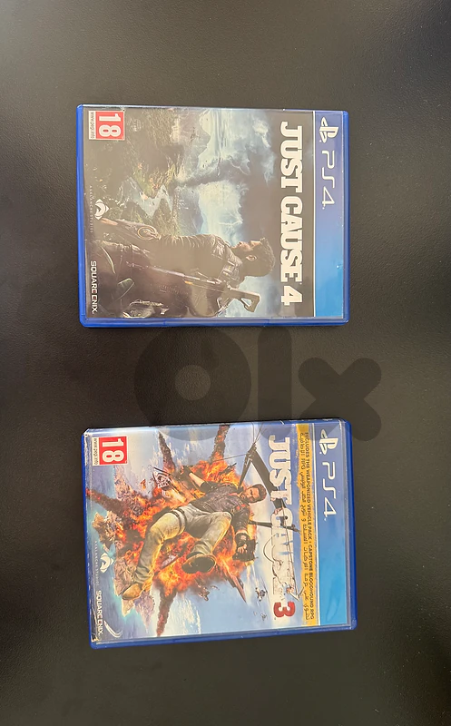 (FREE DELIVERY) JUST CAUSE GAME BUNDLE- PS4