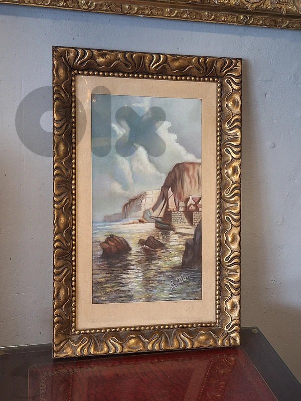 european antique painting