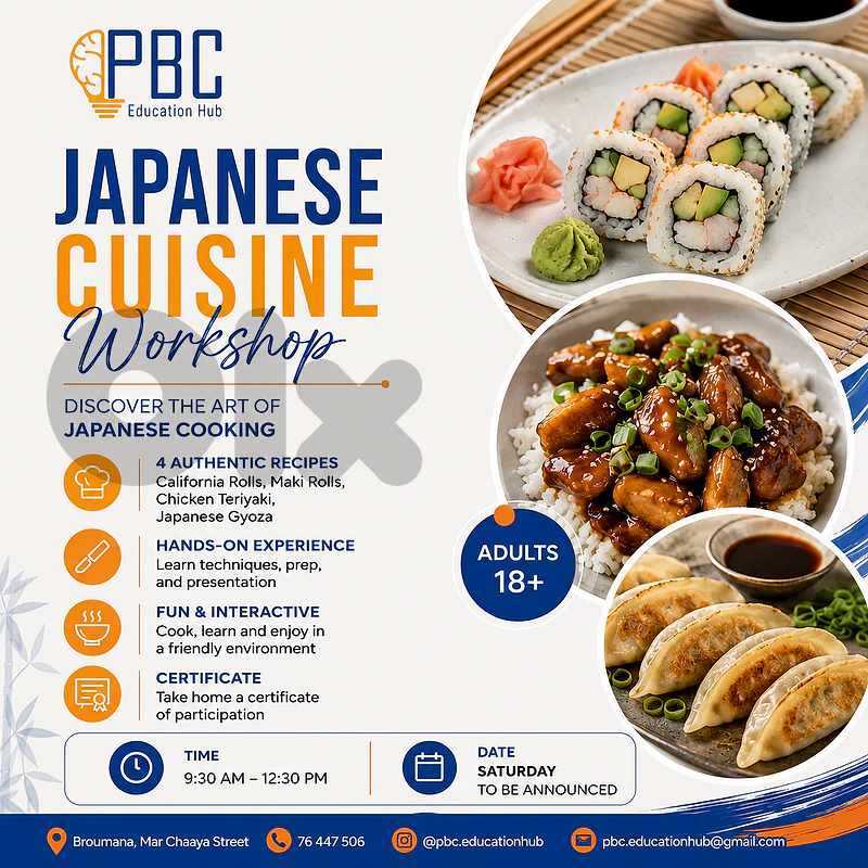 Japanese Cuisine Workshop