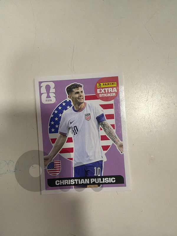 Panini FIFA World Cup 2026 Extra Sticker – Christian Pulisic