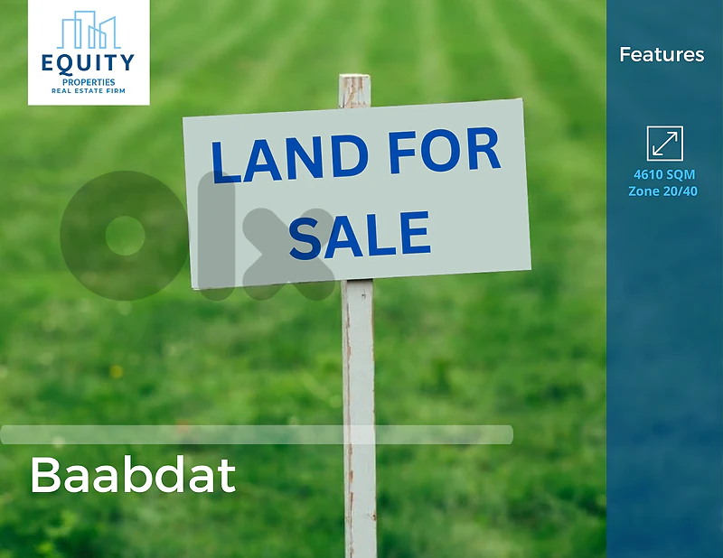 4610 SQM Land For Sale In Baabdat Prime Location #RH535142 4610 SQM Land For Sale In Baabdat Prime Location #RH535142