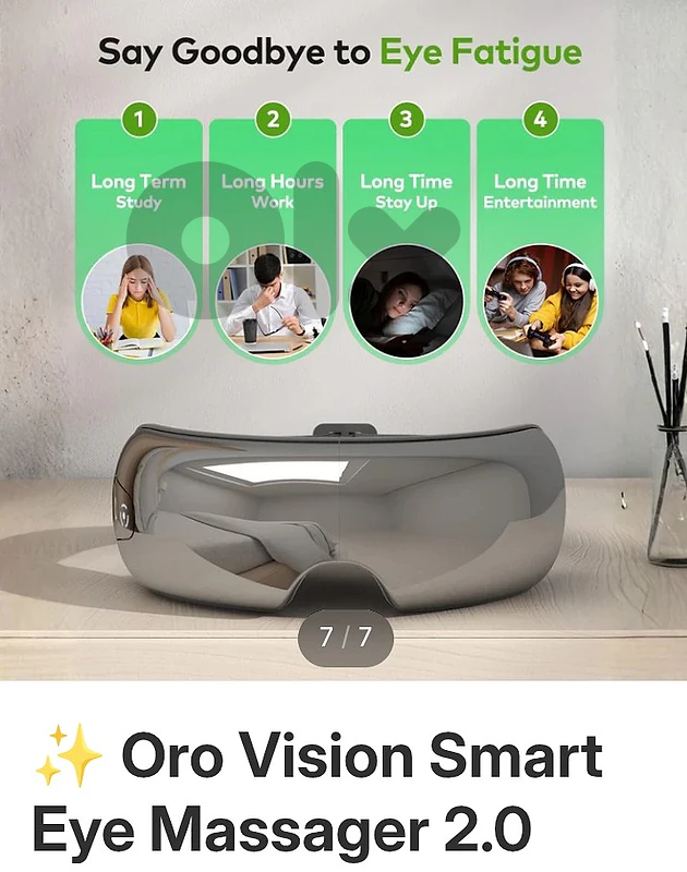 Eye massager orovision two