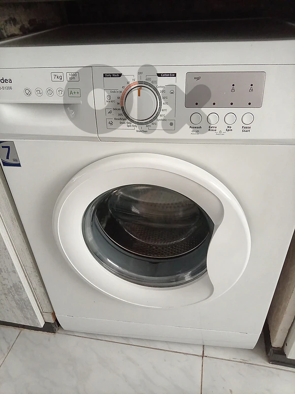 washing machine is in a good condition