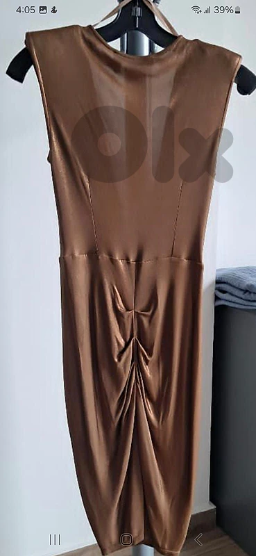 Bronze dress