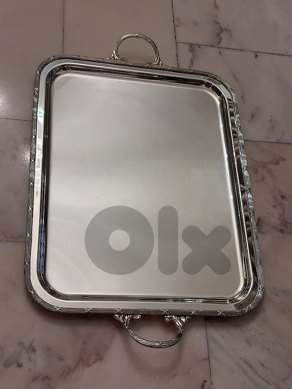 SILVER PLATED TRAY - FAME ORFÈVRES