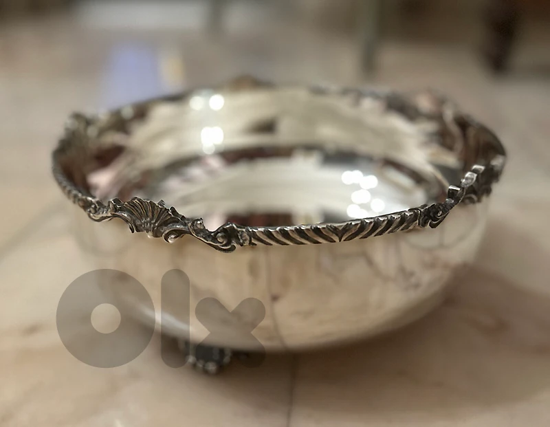 SILVER PLATED FOOTED BOWL - JERDI ORFÈVRES