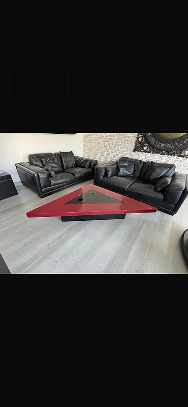 SALON EN CUIR VERITABLE