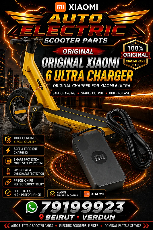 electric scooter orginal Xiaomi 6 ultra charger