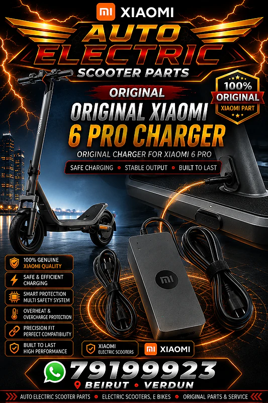 electric scooter orginal Xiaomi 6 pro charger