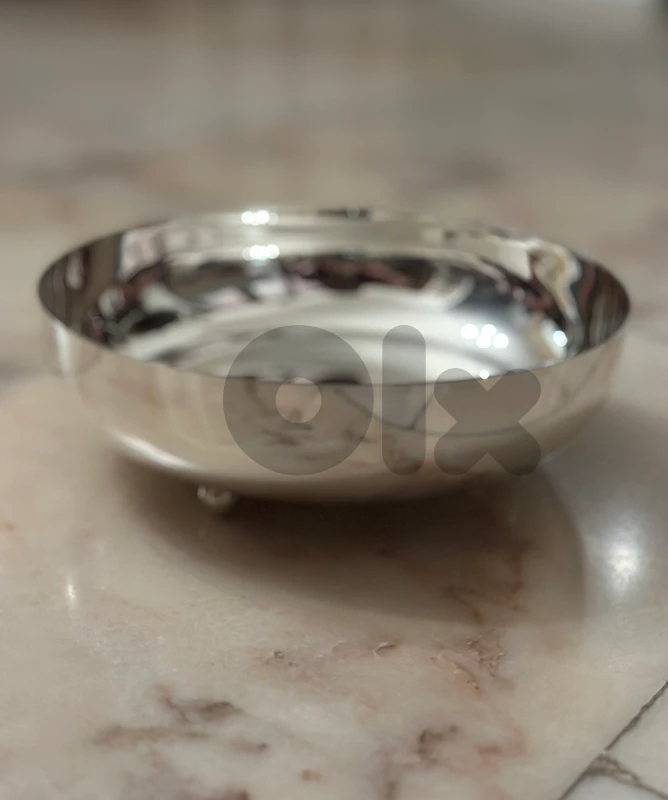 SILVER PLATED FOOTED BOWL - SILOR