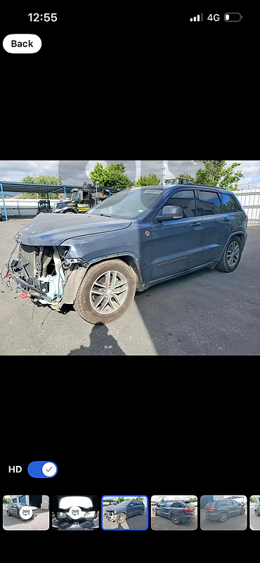 Jeep Grand Cherokee 2018, trailhauk, panoramic, full led, super ndef.
