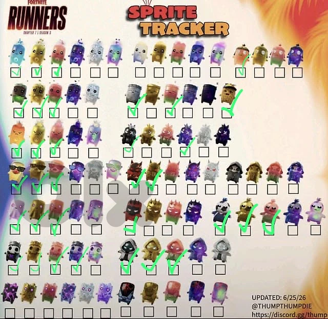 Fortnite sprites