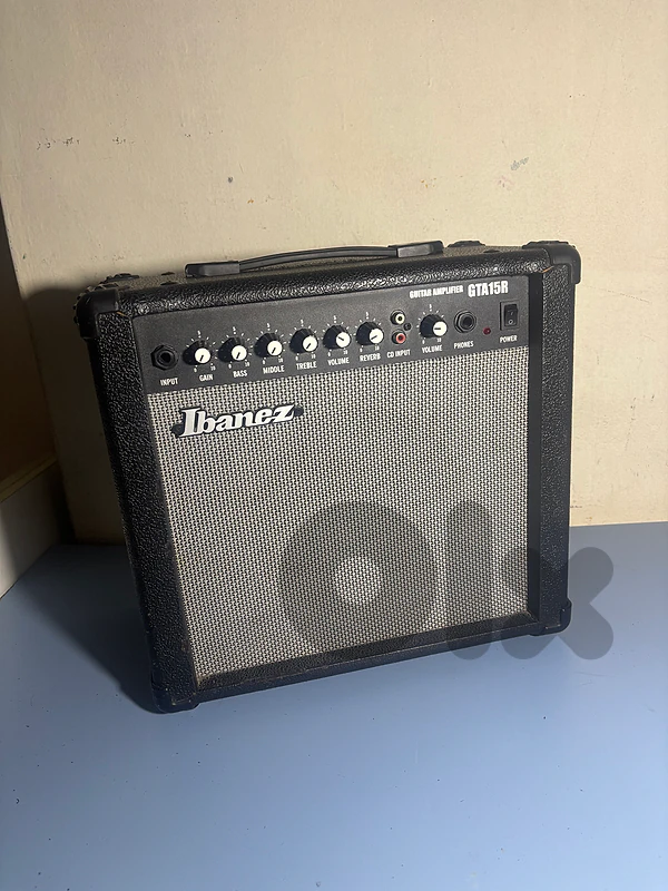 Ibanez amp electric guitar