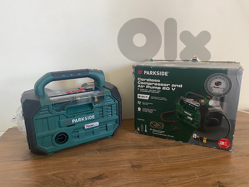 Parkside Cordless Conpressor And Air Pump Parkside Cordless Conpressor And Air Pump