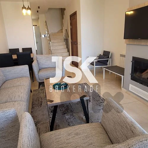 L21774 Fully Furnished Duplex Chalet For Rent in Fakra L21774 Fully Furnished Duplex Chalet For Rent in Fakra