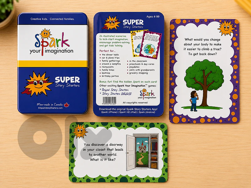 Spark Your Imagination™ – SUPER Story Starters [Ages 4-99]