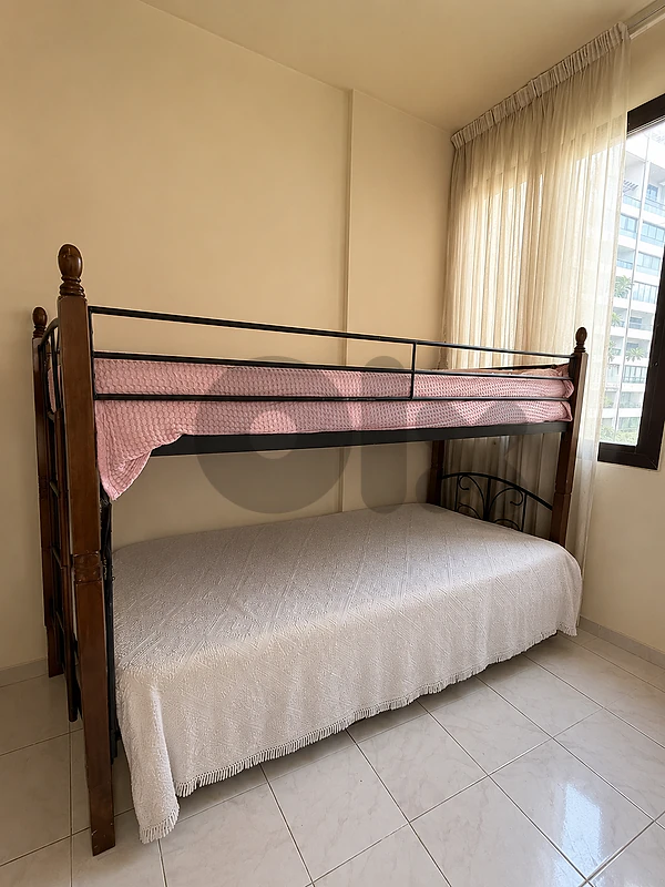 two single beds with their matresses