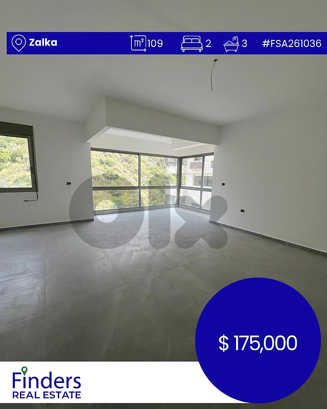 Apartment for sale in Zalka!  !شقة للبيع في الزالقا