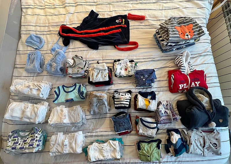 Baby boy clothes 12-18 months and 18-24 months: 118 pieces (short and