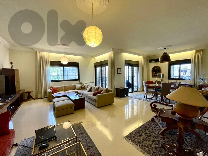 205 SQM Semi-Furnished Apartment in Sahel Alma with Sea View