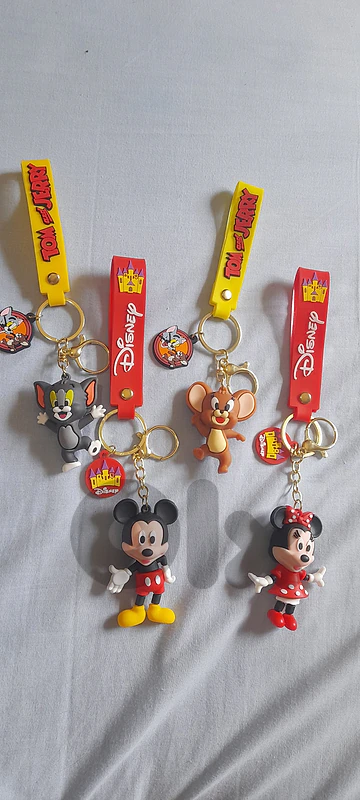 3d silicone keychains